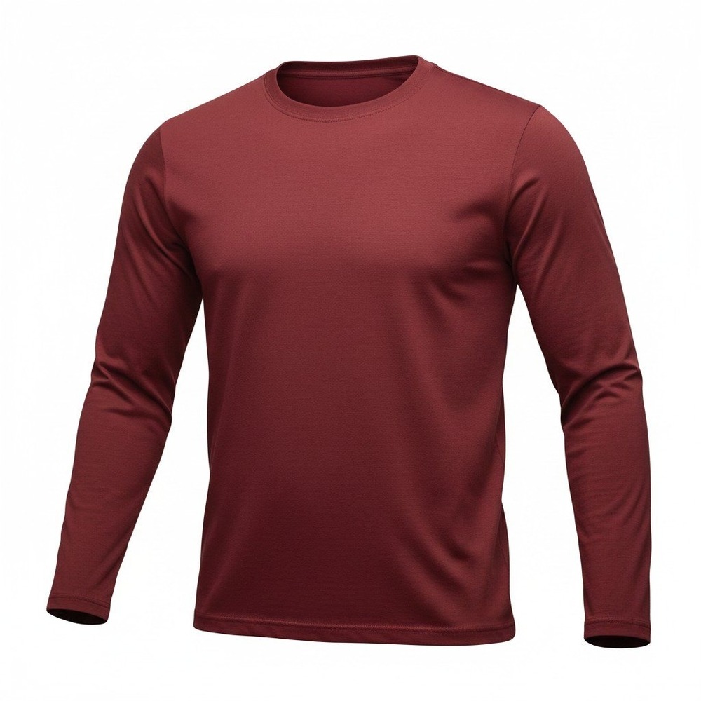 Patagonia Capilene Shirt Mens L Large Red Long Sleeve Base Layer Top USA Made